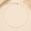 Slim Link Silver Copper Necklace Chain For Women Bulk