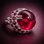 Royal Designer Silver CZ Copper Anti Tarnish Cocktail Ring Wholesale