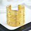 Party Statement Mesh Silver CZ Cuff Kada Bangle Bracelet Girls Bulk