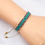 Boho Beads Turquoise Green Brown Anti Tarnish Friendship Bracelet Bulk