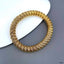 Rope Gold Stainless Steel Stainless Steel Flexible Bracelet Bulk