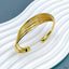 Layer 18K Gold Anti Tarnish Cuff Bracelet For Women Bulk