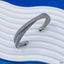 Mesh Cross Over Silver Anti Tarnish Cuff Bracelet For Women Bulk
