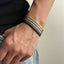 Slim Gold Silver Stainless Steel Anti Tarnish Stackable Bracelet Bulk