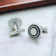 Round Black Target Cufflinks In Box Bulk