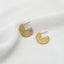 Pacman 18K Gold Stainless Steel Anti Tarnish Hoop Dangler Earring Bulk