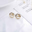 Screw 18K Gold Anti Tarnish Stainless Steel Stud Earring Women Bulk