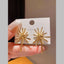 Sun Star 18K Gold Anti Tarnish Stud Earring For Women Bulk