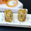 Tiny Cubic Zirconia 18K Gold Anti Tarnish Ear Cuff Earring Women Bulk