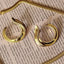 18K Gold Cubic Zirconia Anti Tarnish Dangler Earring For Women Bulk