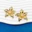 Flower Pearl 18K Gold Anti Tarnish Stud Earring For Women Bulk