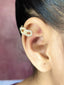Curb Cubic Zirconia 18K Gold Anti Tarnish Single Ear Cuff Earring Bulk