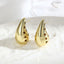 Star Tear Drop 18K Gold Anti Tarnish Stud Earring For Women Bulk