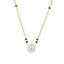 Double Halo Teardrop Rose Silver Gold Plated CZ Brass Mangalsutra Bulk