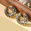 Leopard Gold Plated Enamel Alloy Ear Cuff Earrings For Women Bulk