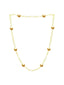Designer Paperclip Chain Rose Silver Gold Pearl Brass Necklace Bulk