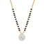 Designer Teardrop Rose Silver Yellow Gold CZ Brass Mangalsutra Bulk
