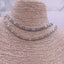 Round Rectangle Solitaire CZ 18K Gold Anti Tarnish Necklace Chain Bulk