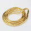 18K Gold Anti Tarnish Long Continue Snake Necklace For Women Bulk