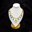 Heart Flower Charm Beads Multi Gold Anti Tarnish Chain Necklace Bulk