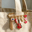 Multi Color Safety Pin Guitar Heart Charm Gold Brooch For Women Bulk