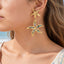 Tropical Starfish Style Gold Anti Tarnish Copper Drop Earrings Bulk