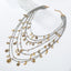 18K Gold Multi-Layer Various Tiny Charm Necklace For Women Bulk