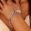 Minimal Paperclip Silver Anti Tarnish Stainless Steel Bracelet Wholesale