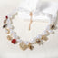 Heart Pearl White 18K Gold Plated Anti Tarnish Charm Necklace Bulk