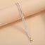 Bulk Luxury Double Line Round Gold Silver Plated CZ Copper Bracelet