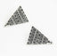 Tringle Oxidised Silver Stud Earring For Women Bulk
