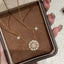 Clover Cubic Zirconia 18K Gold Anti Tarnish Necklace For Women Bulk