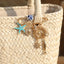 Blue Gold Ocean Safety Pin Enamel Brooch For Women Bulk