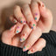 Heart Multi Finger Nail Pack Of 10 + Extra 14 For Women Bulk
