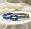 Multi Color Infinity Knot Silver Plain Fabric Bracelet For Women Bulk
