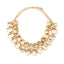 Designer Dual Tone Layered Gold Silver Plated Necklace For Women Bulk