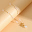 Toggle Clasp Pearl 18K Gold Long Necklace Chain For Women Bulk