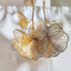Bulk Gold Leaf Flower Gold Plated Alloy Dangler Earrings For Women