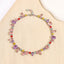 Multi Color Gemstone Gold CZ Anti Tarnish Copper Necklace Combo Set Bulk