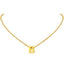 Initial Alphabet Gold Letter A Necklace Pendant Chain Bulk