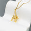 Eiffel Tower CZ Mother Of Pearl Gold Anti Tarnish Pendant Chain Bulk