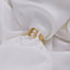 A Initial Letter Alphabet Name Hollow Chunky Gold Ring Bulk