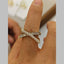Cross Cubic Zirconia 18K Gold Anti Tarnish Adjustable Ring Women Bulk