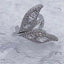 Bulk Wing Gold Silver Plated CZ Anti Tarnish Copper Single Ear Cuff