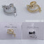 Star Or Celestial Gold Silver CZ Anti Tarnish Single Ear Cuff Bulk