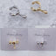 Bulk Abstract Drop Gold Silver CZ Anti Tarnish Copper Single Ear Cuff