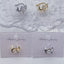 Abstract Wing Shape Gold Silver CZ Anti Tarnish Single Ear Cuff Bulk