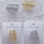 Multi-Layer Spiral Gold Silver Plain Anti Tarnish Single Ear Cuff Bulk