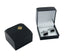 Black Plastic Cufflink Box Bulk