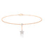 Brass 18K Rose Gold Nakshatra Chain Anklet For Women Bulk